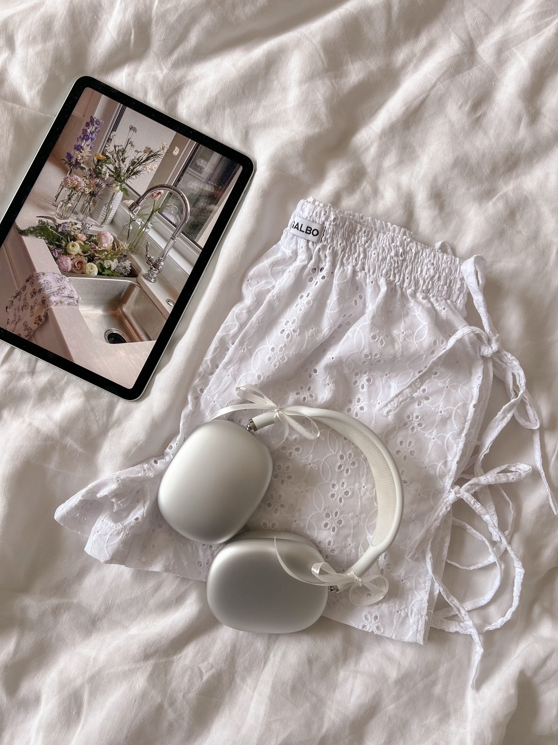 Short Pampelonne Noeuds & Broderie Anglaise 🎀🦢