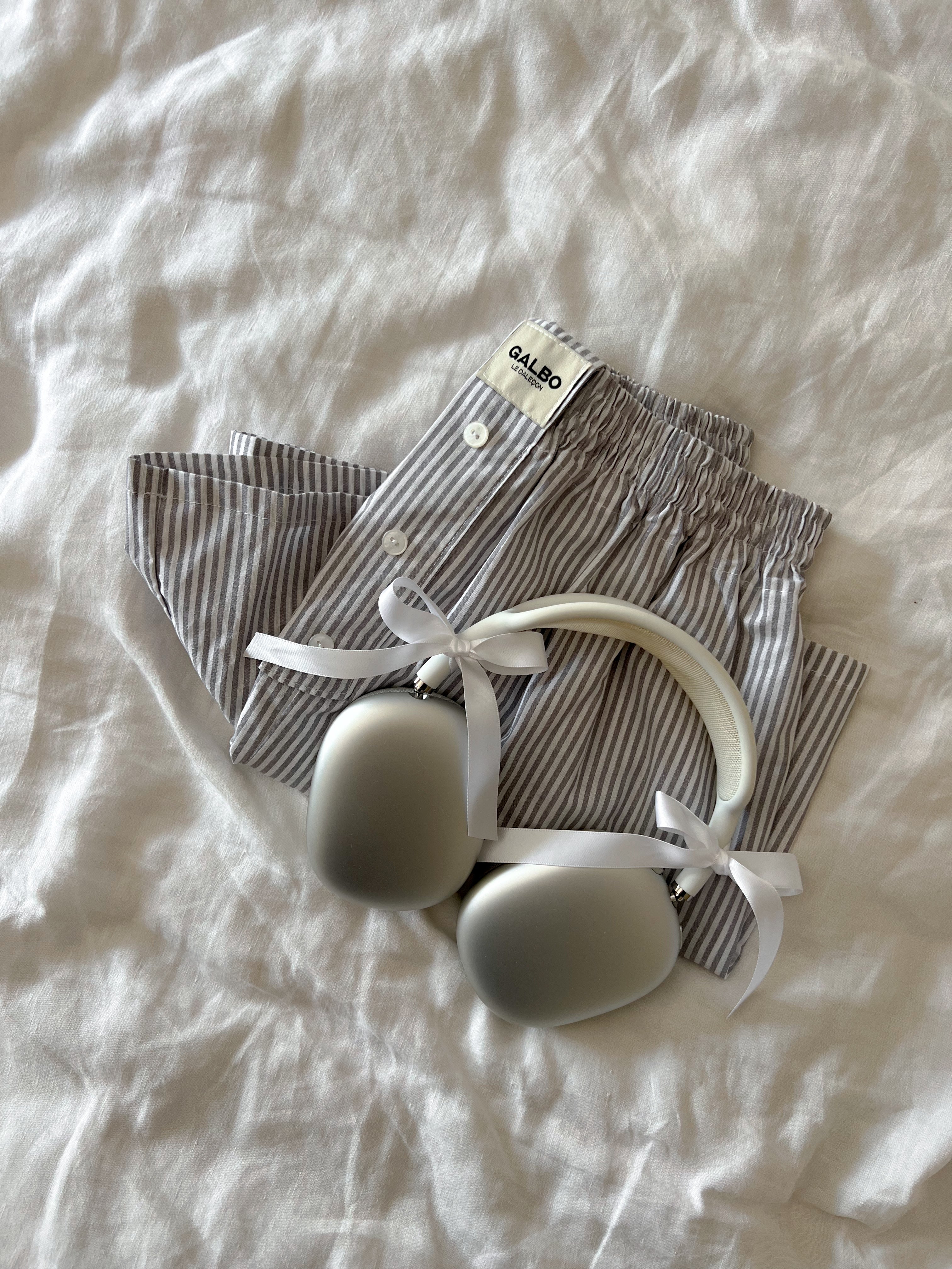 Caleçon Calvi RAYURES Vintage Gray 🐰