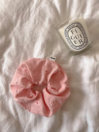 Chouchou marguerite Candy Pink 🌸
