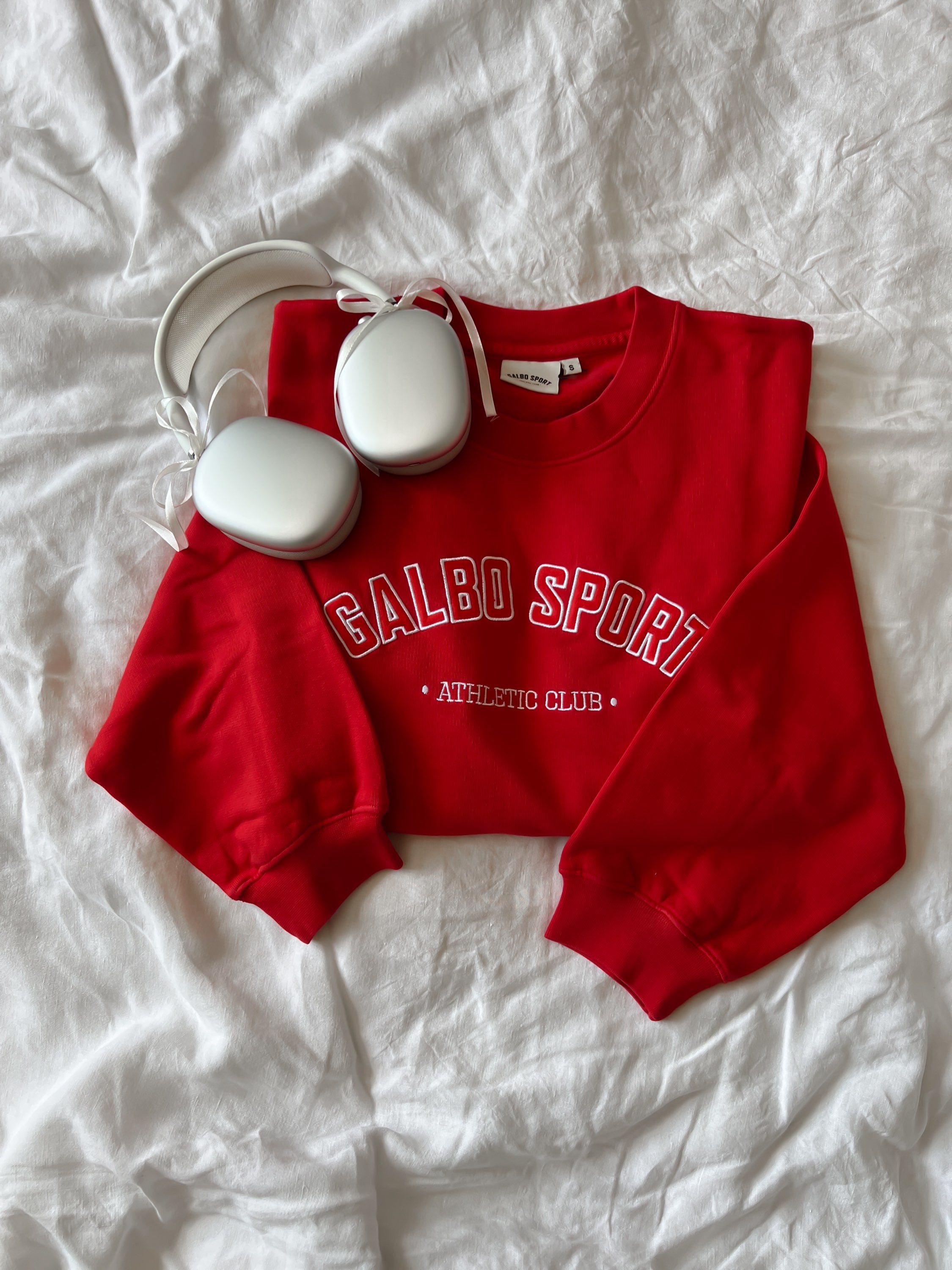 Le Sweat oversize Galbo Sport - Poppy 🍒