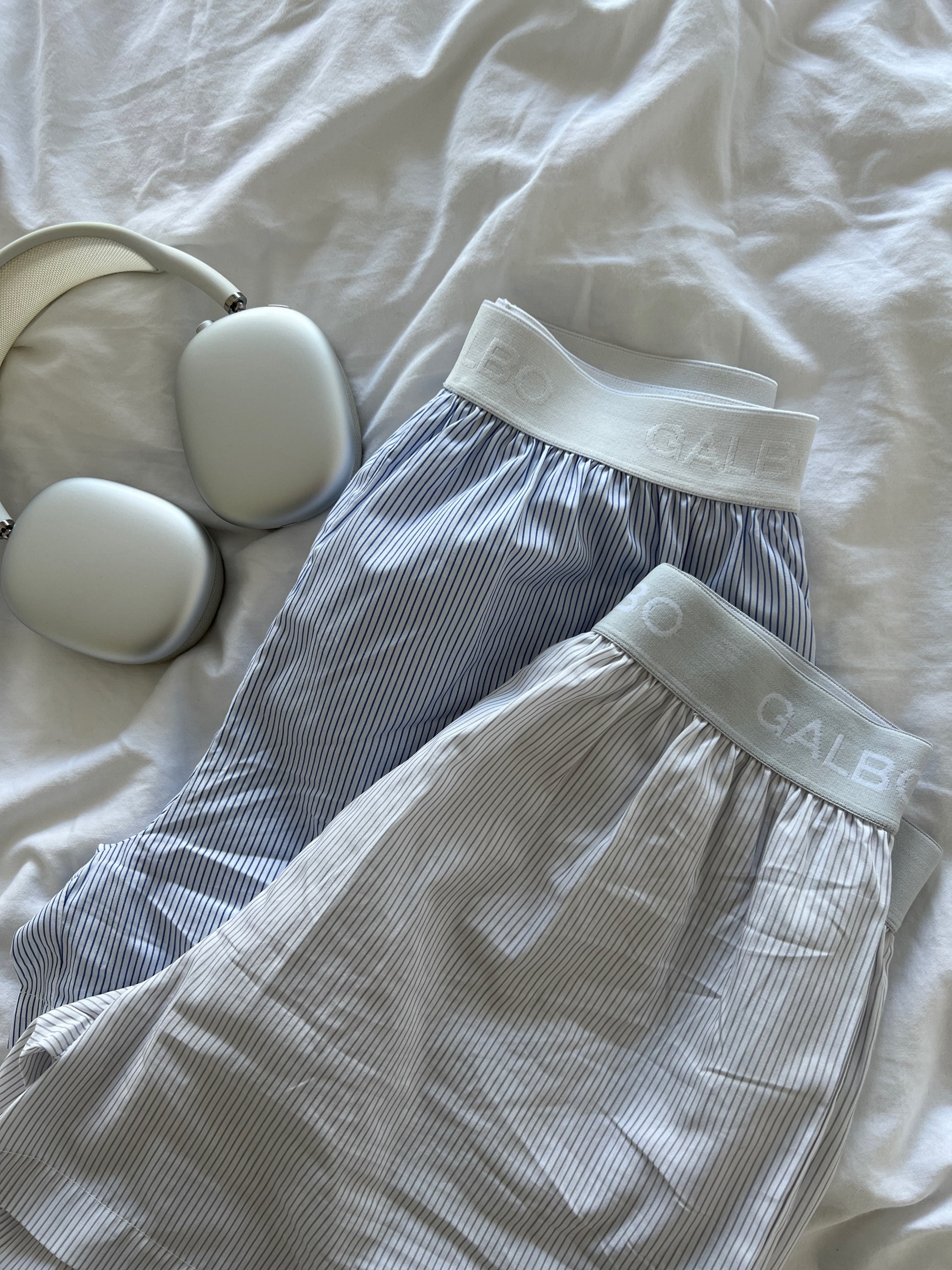 Le Boxer Galbo RAYÉ GRIS ☁️