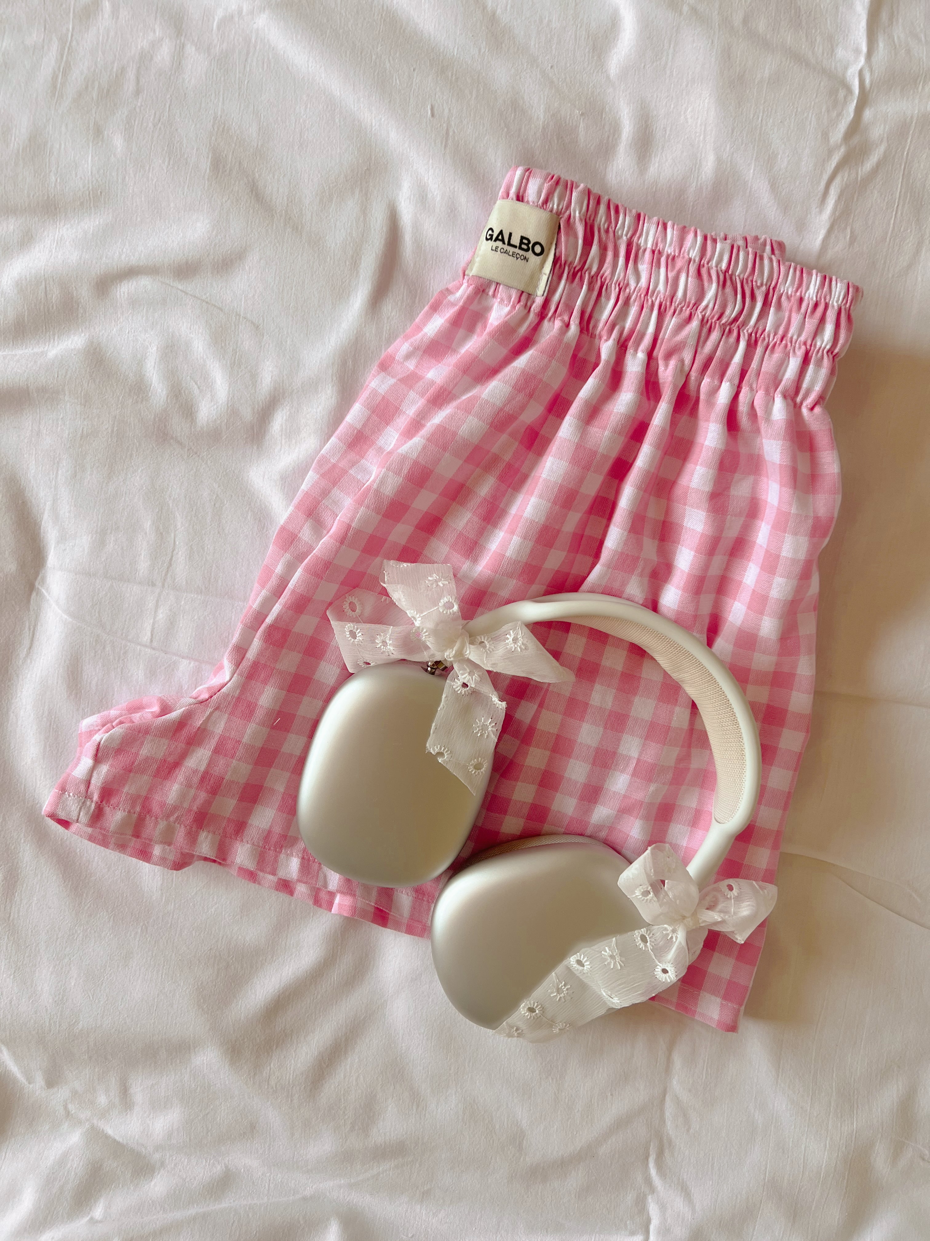 Caleçon Beaulieu VICHY Candy Pink 🌸