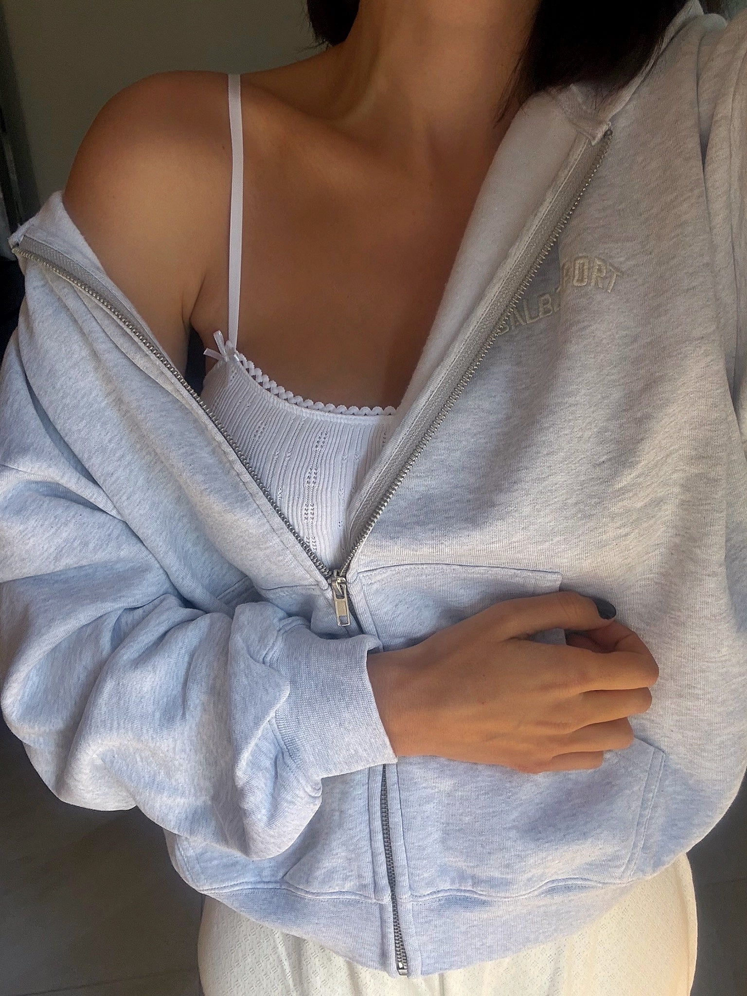 La Brassière Pointelle Galbo - Soft White