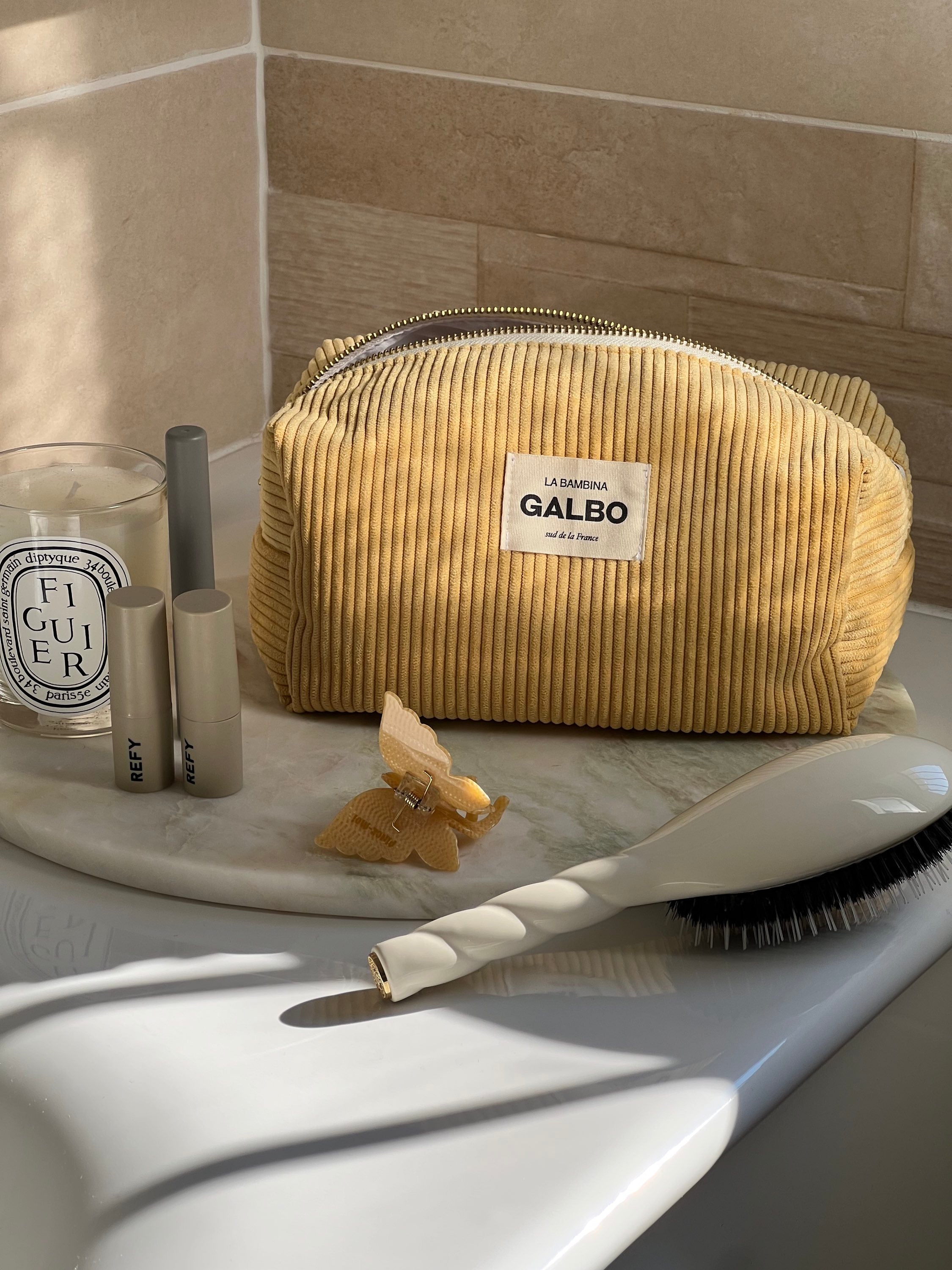 LA BAMBINA - velours cotelé butter yellow 🧈