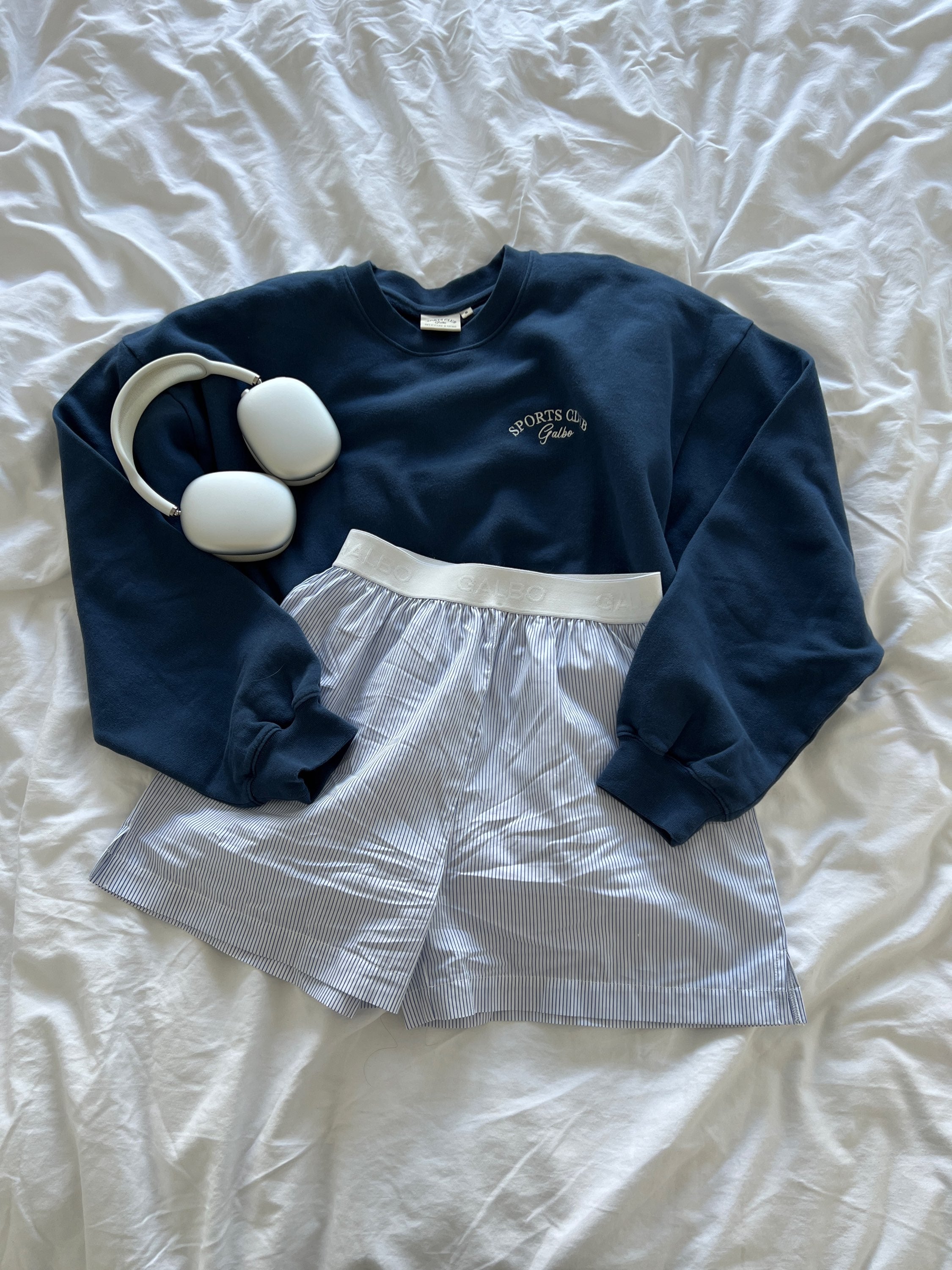 Le Sweat oversize Galbo Sport - Blueberry 🫐