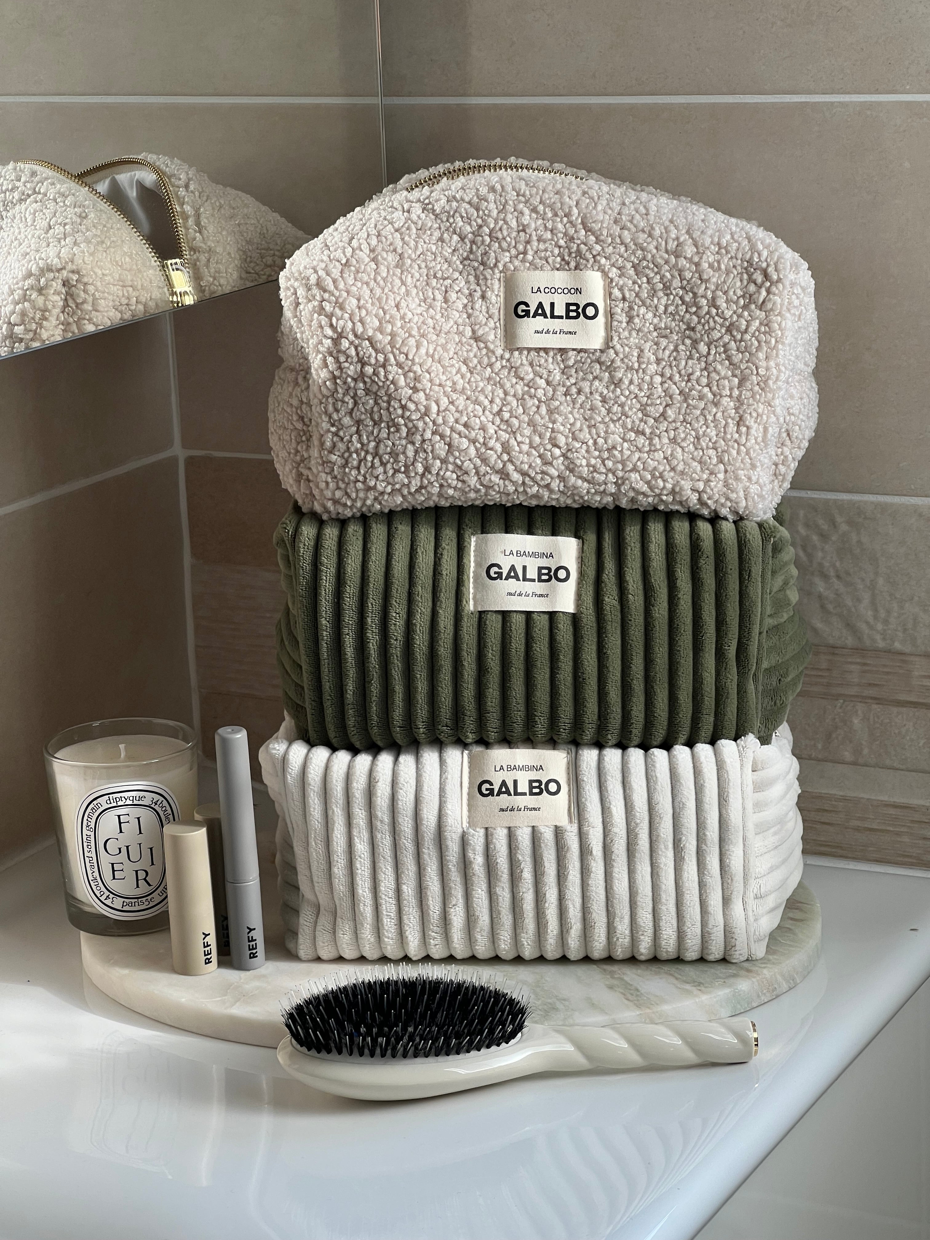 LA BAMBINA - gros velours cotelé Garden green 🦚