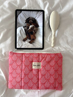 CREATIVE POUCH - matelassée Noeuds Raspberry Pink 💘