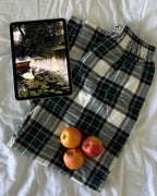 Le Pantalon Countryside - Tartan emerald 🦢