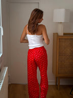 Pantalon Sanary Sweetie rouge ❤️
