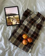 Le Pantalon Countryside - Tartan Pecan Pie 🥧