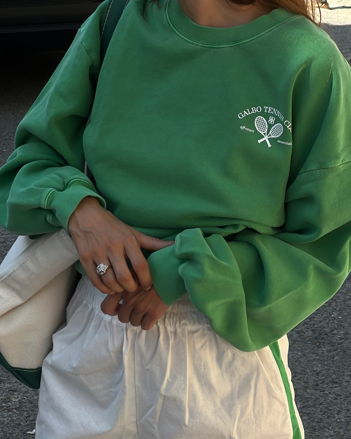 Le sweat oversize - Galbo Tennis Club 🎾