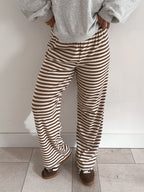 Pantalon Sanary rayures Cinnamon