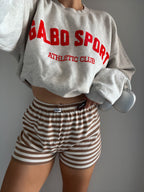 Short Pampelonne rayures Cinnamon 🤎