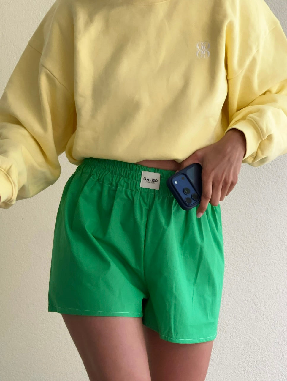 Le Caleçon Beaulieu - Sunny Lime 🍋‍🟩