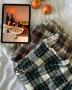 Le Pantalon Countryside - Tartan Pecan Pie 🥧