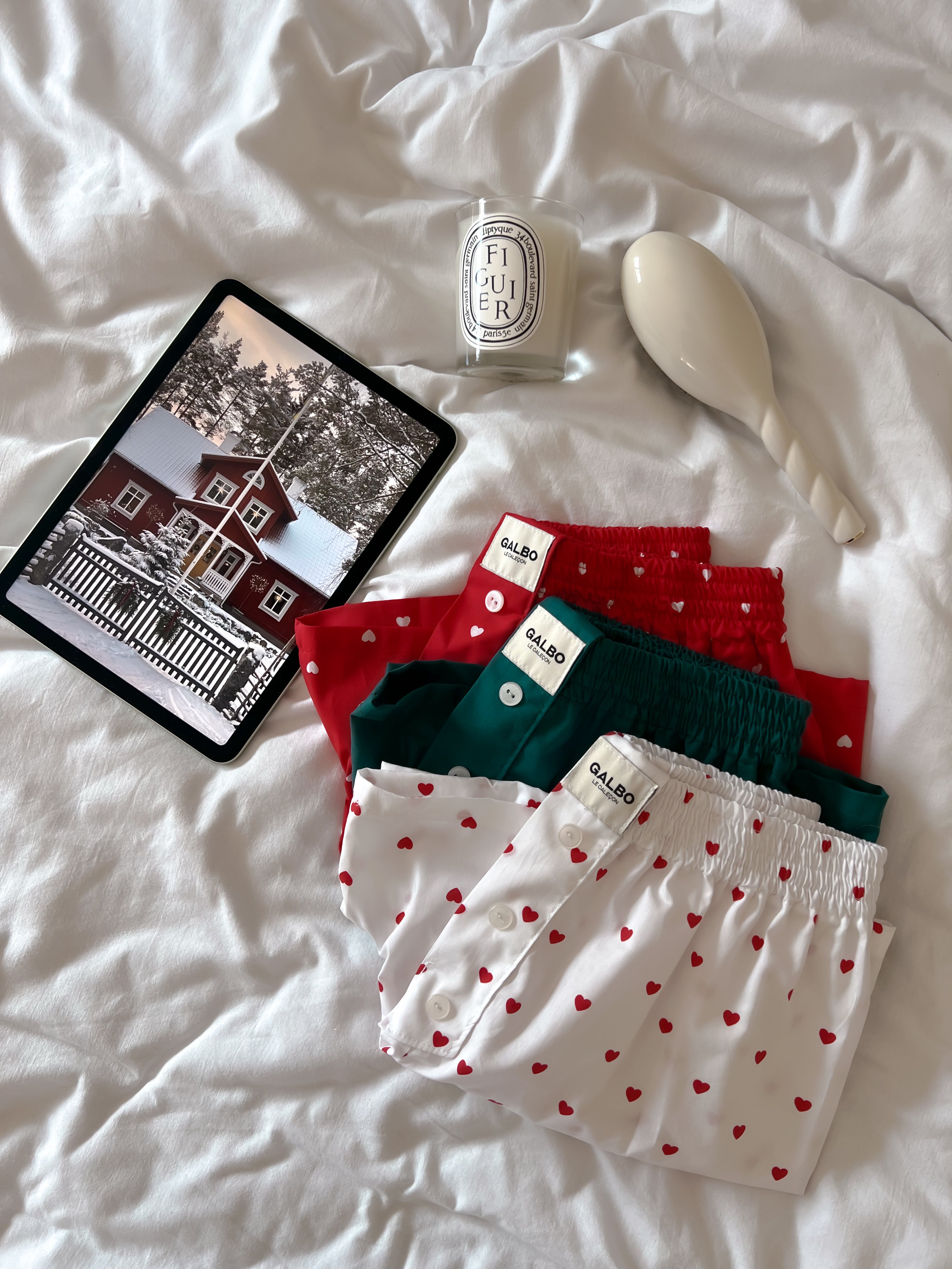 Caleçon Calvi Sweetie rouge ❤️