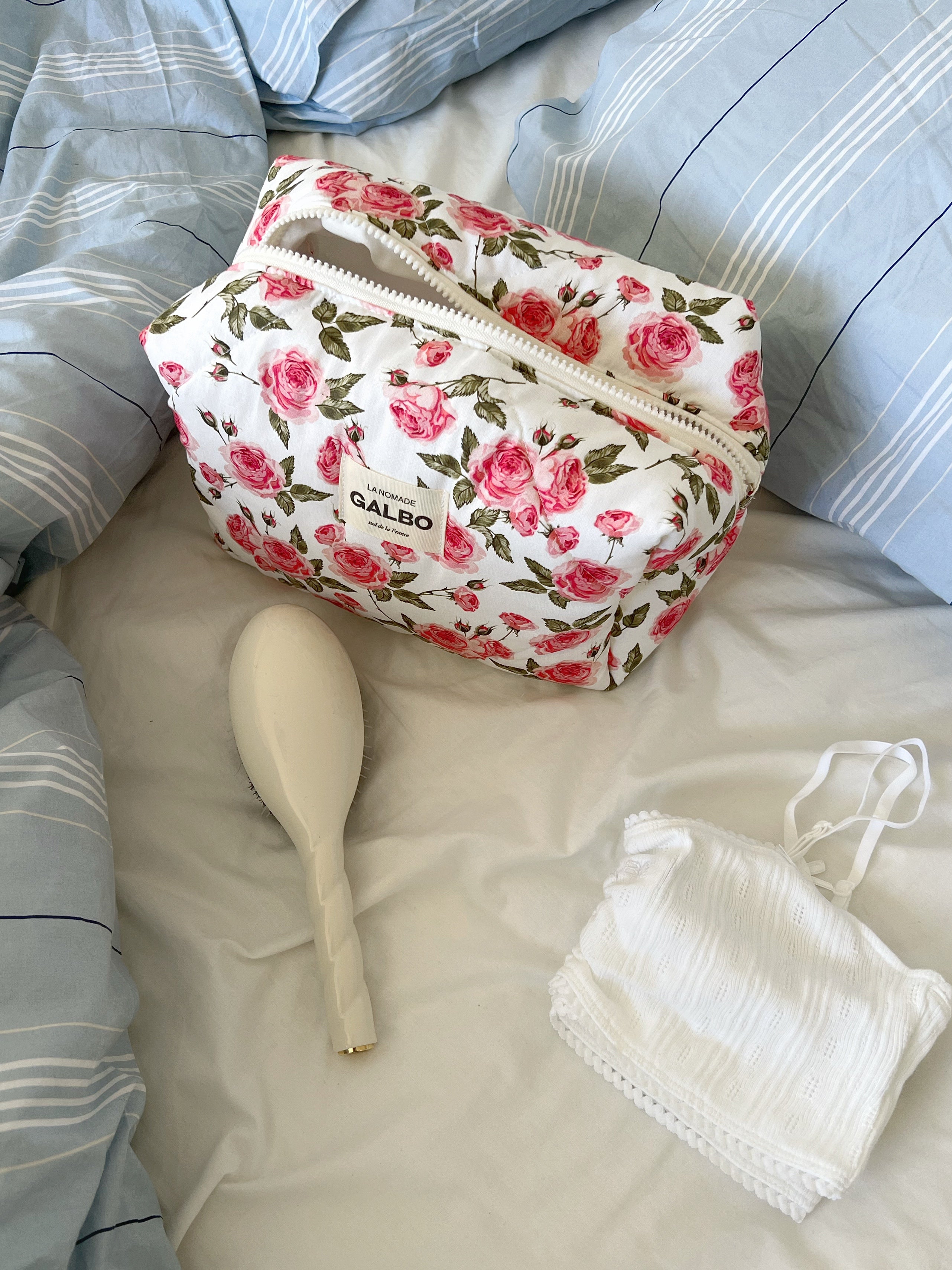 LA NOMADE - matelassée Roseraie