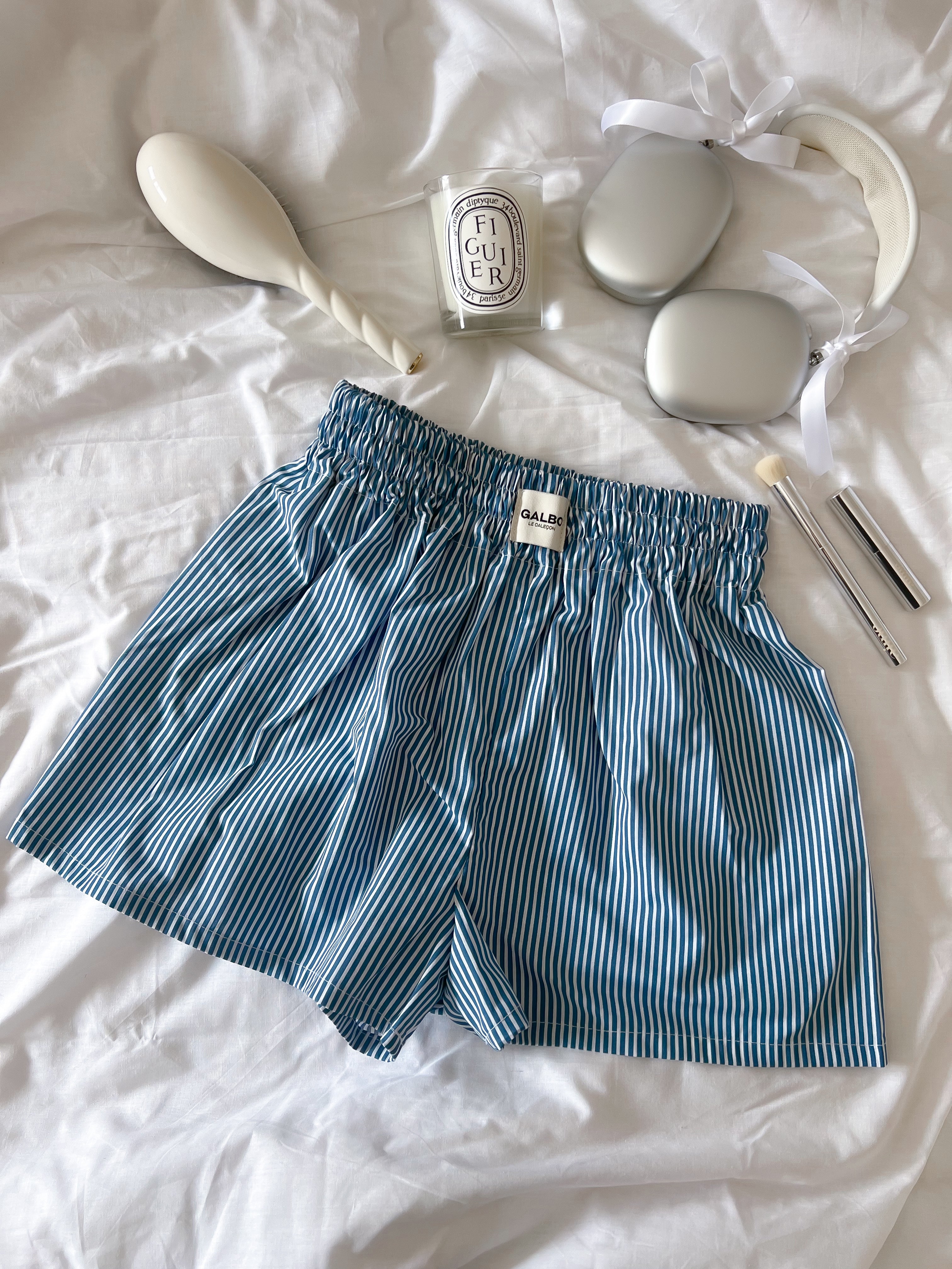 Caleçon Beaulieu rayures blueberry pancake 🫐