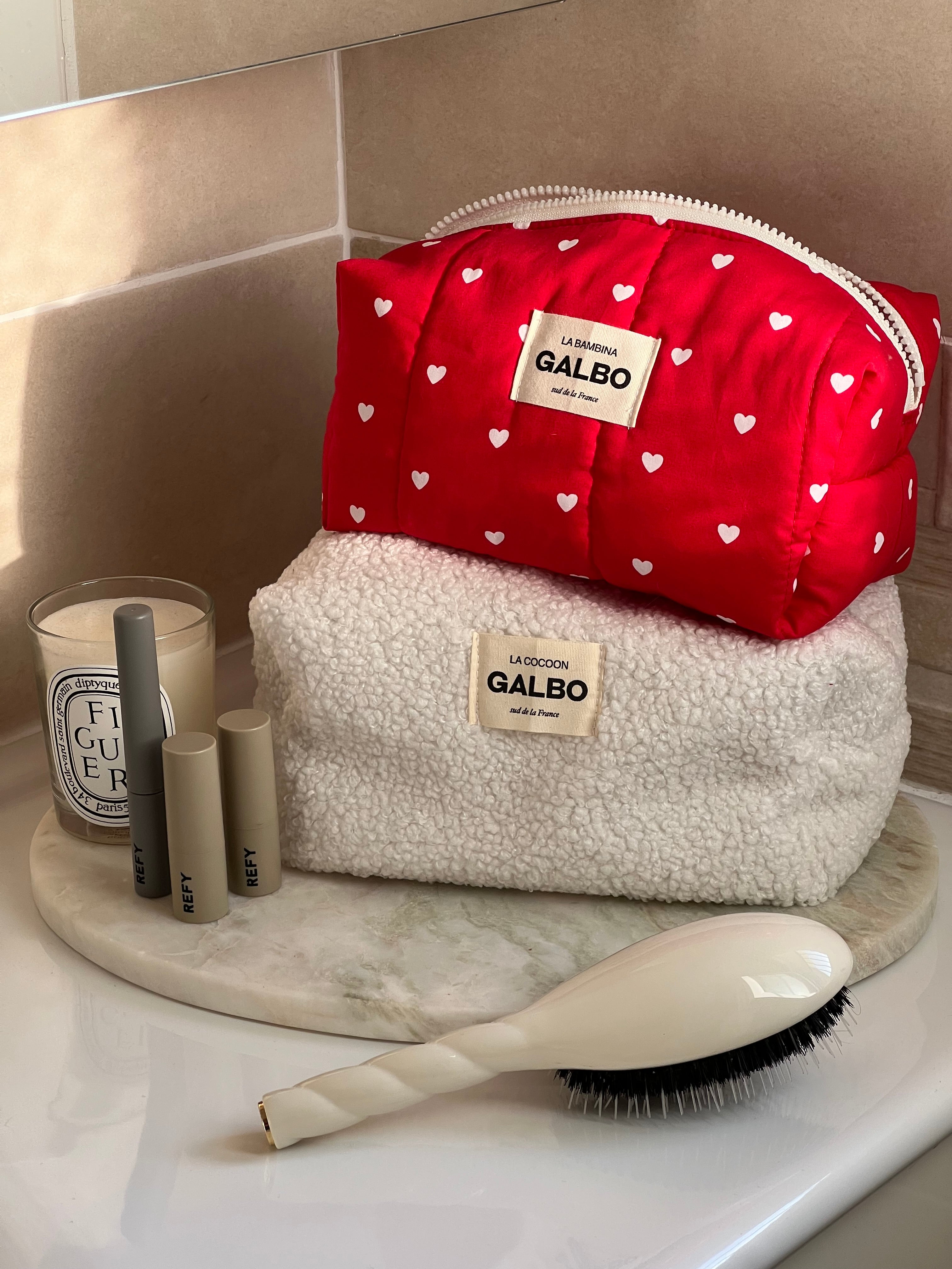 LA BAMBINA - matelassée Sweetie rouge ❤️