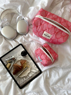 LA PUPA - matelassée Noeuds Raspberry Pink 💘