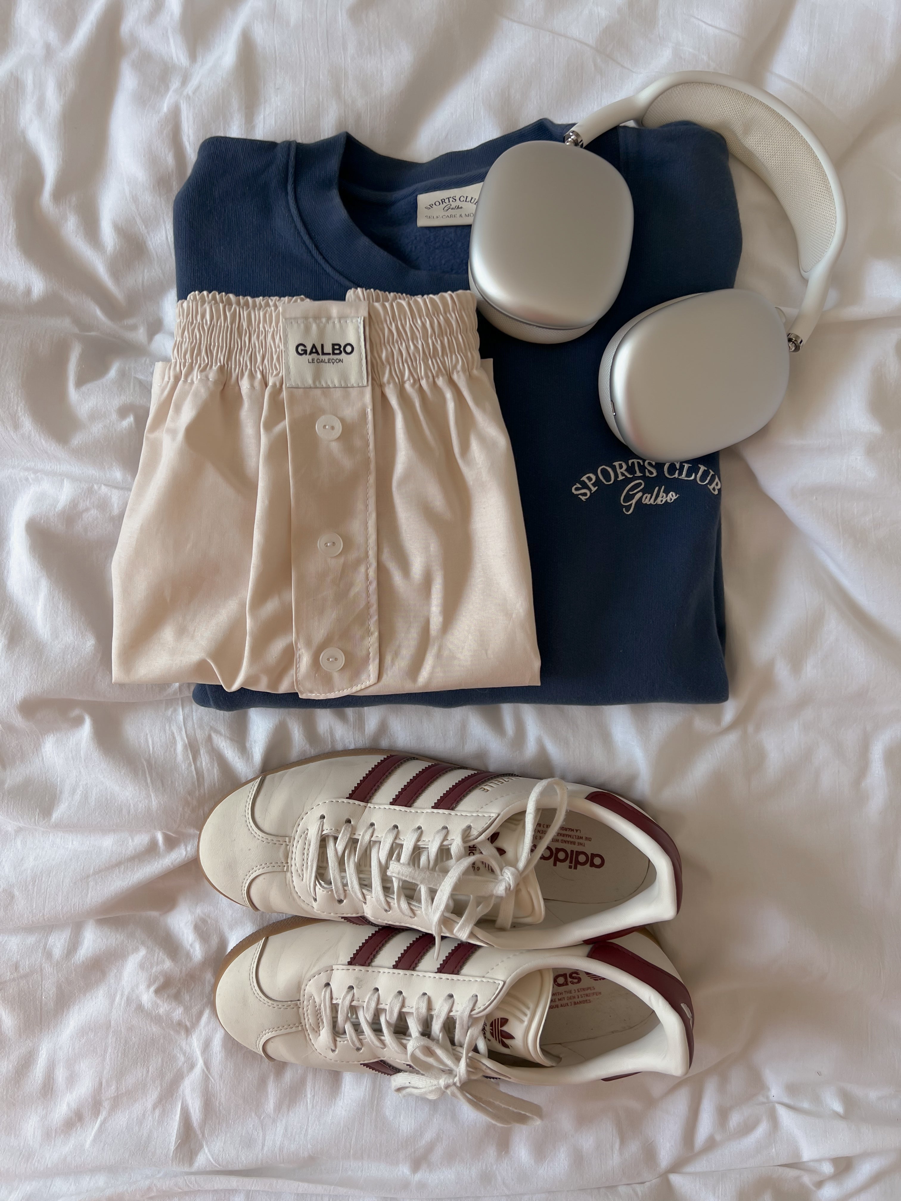 Le Sweat oversize Galbo Sport - Blueberry 🫐