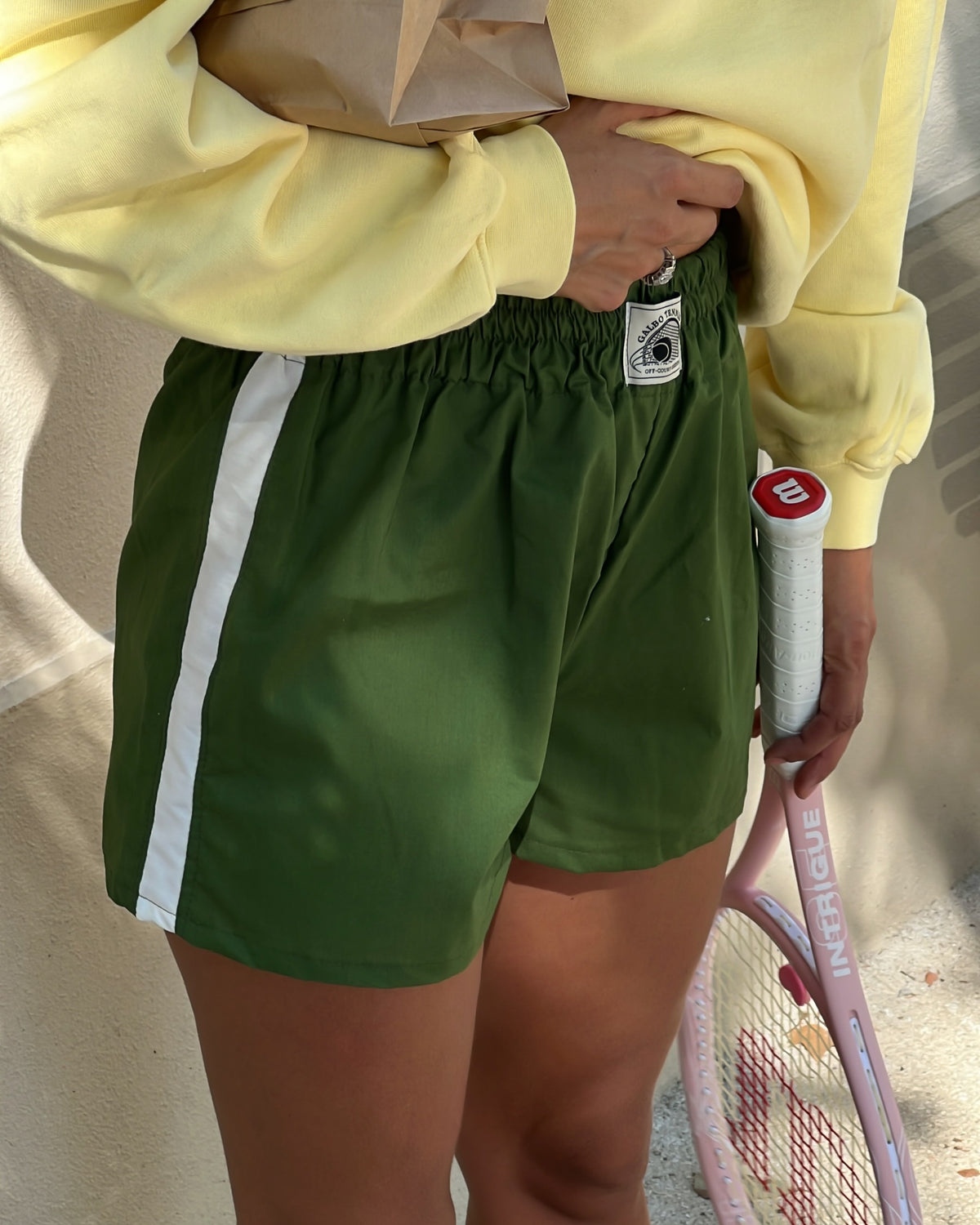 Le Short Sporty - Tennis club Grass Court 🎾