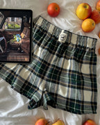 Le short Countryside - Tartan emerald 🦢