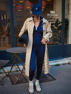 Top zipper - Evening Blue