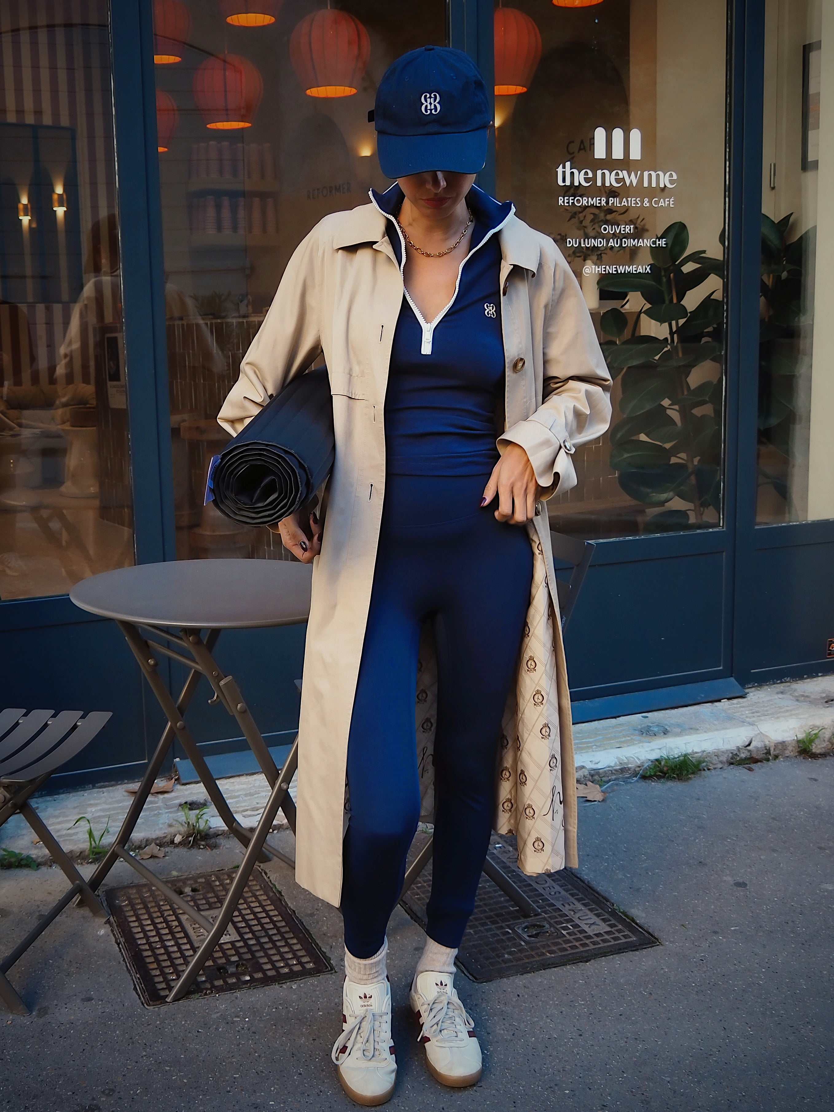 Top zipper - Evening Blue