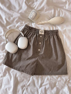 Caleçon Calvi rayures coffee ☕️