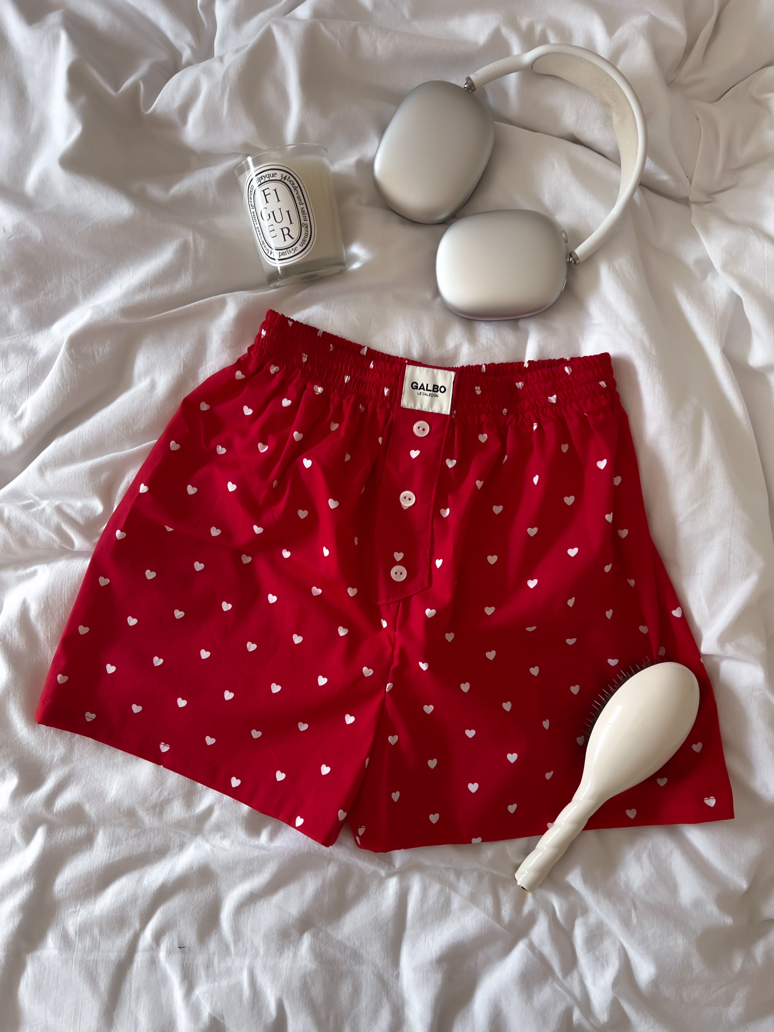 Caleçon Calvi Sweetie rouge ❤️