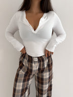 Pantalon Scotty tartan Pecan Pie