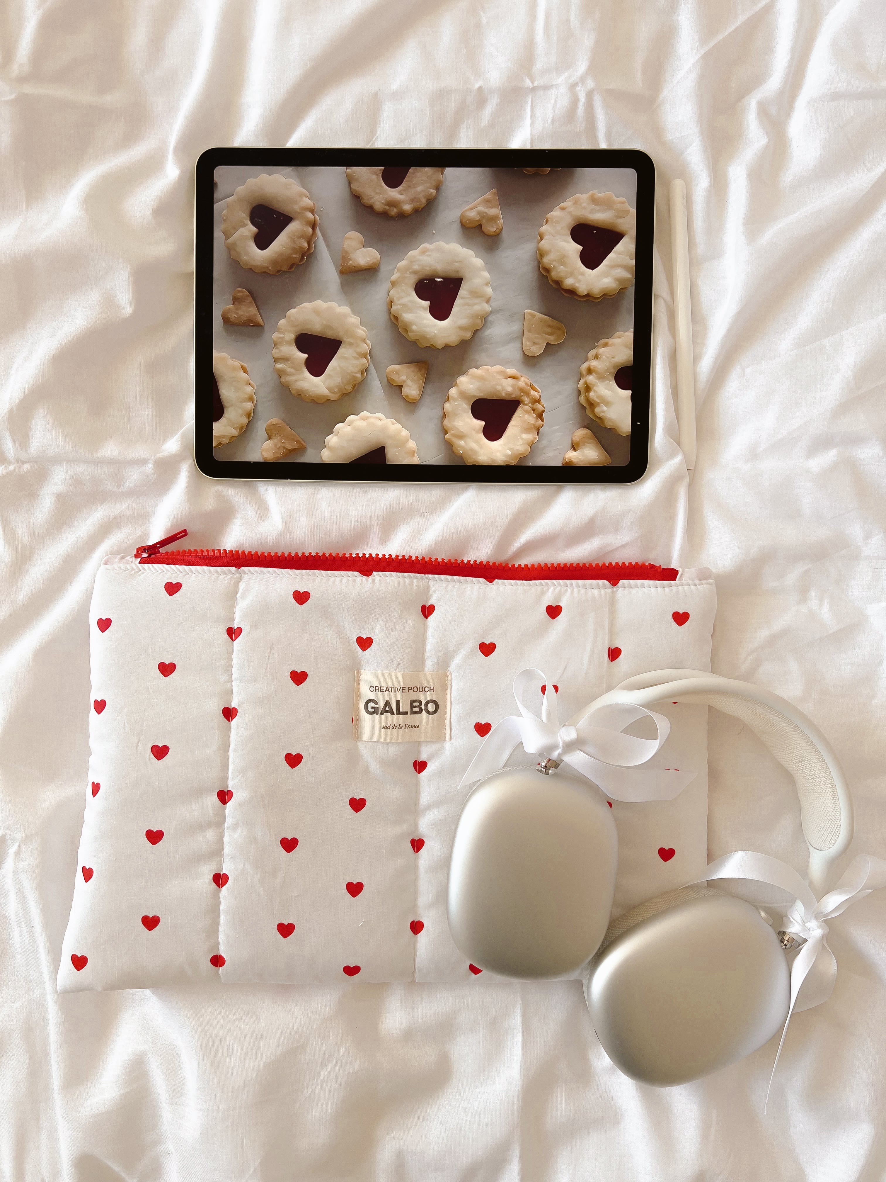 CREATIVE POUCH - matelassée Sweetie blanche 🤍