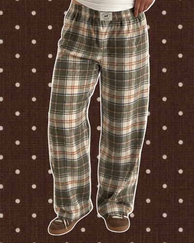Le Pantalon Countryside - Tartan Cinnamon 🐄