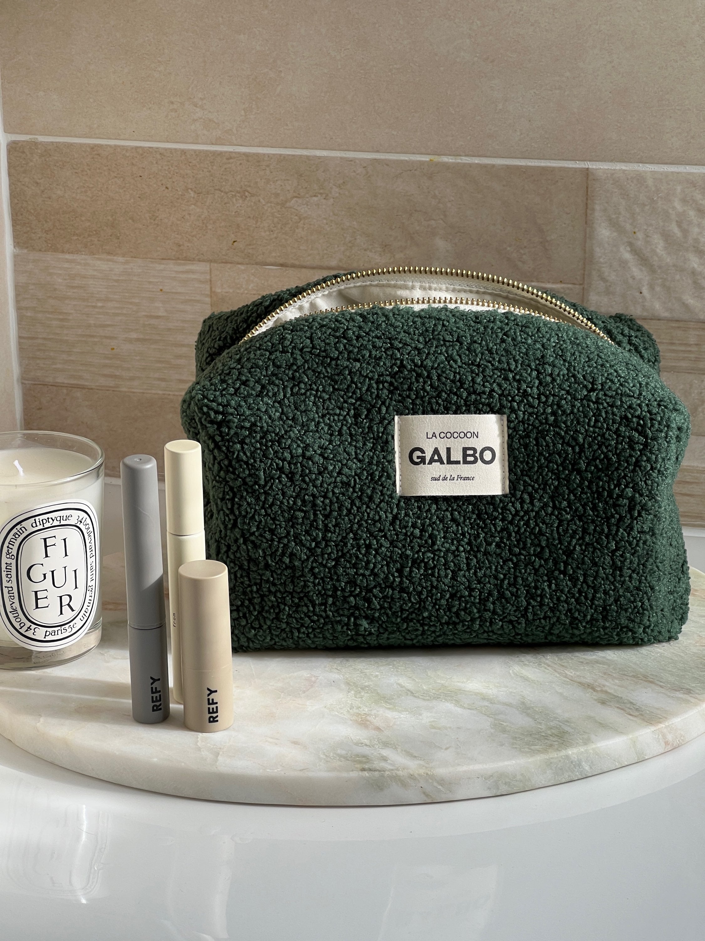 LA COCOON  - bouclette Forest Green 🌲