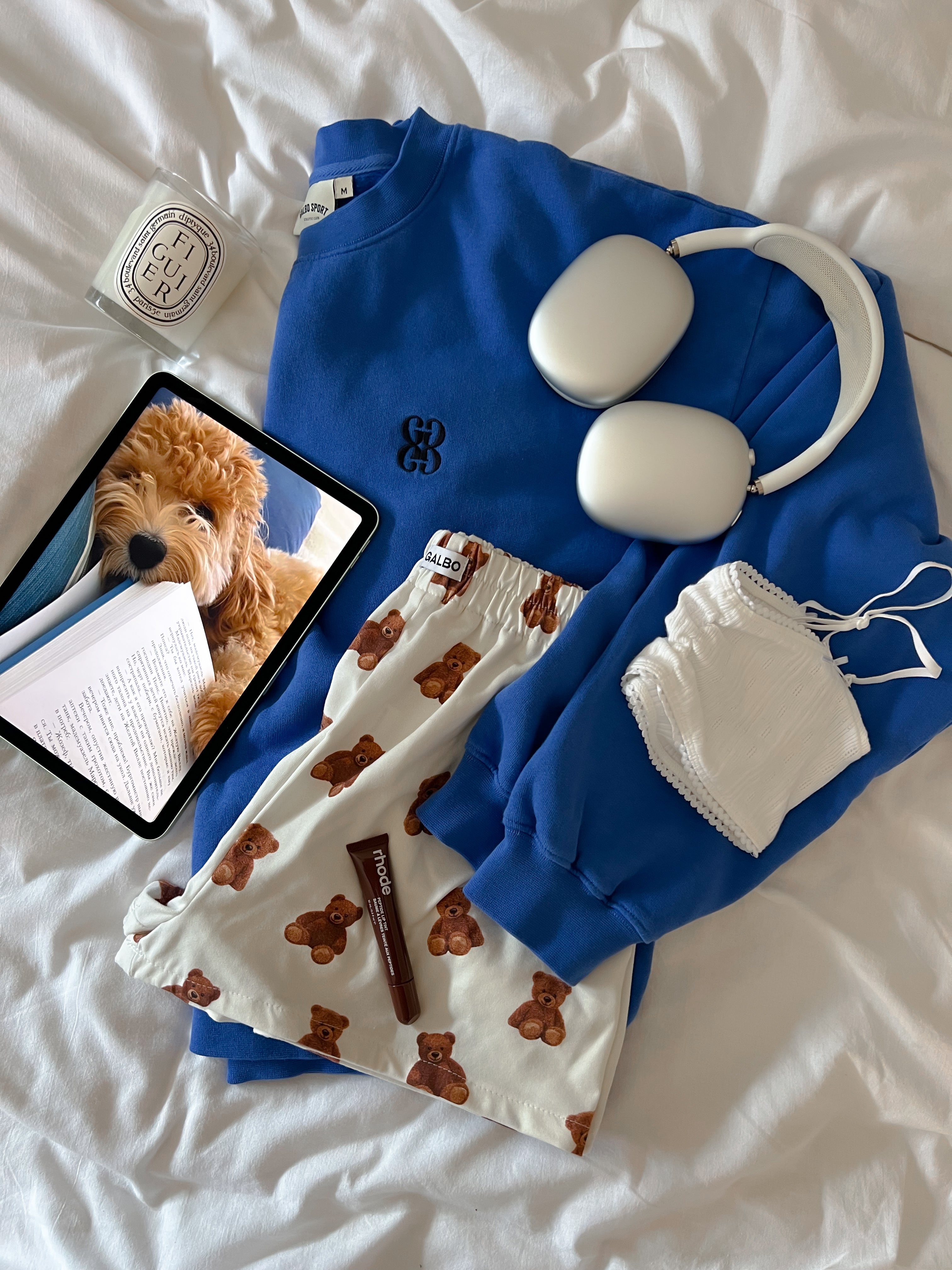 Le sweat oversize galbo sport - Electric blue 💙